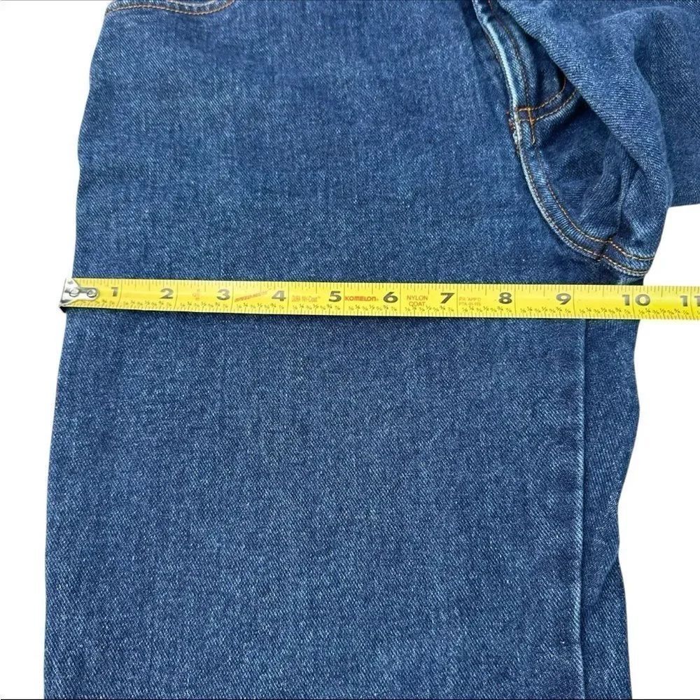 Vintage Bongo Straight Leg Medium Wash Mid Rise Size 5 Waist 25 Inseam 28 - Picture 10 of 13